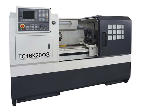 ТС16к20ф3 Загальний вигляд токарного верстата з ЧПУ